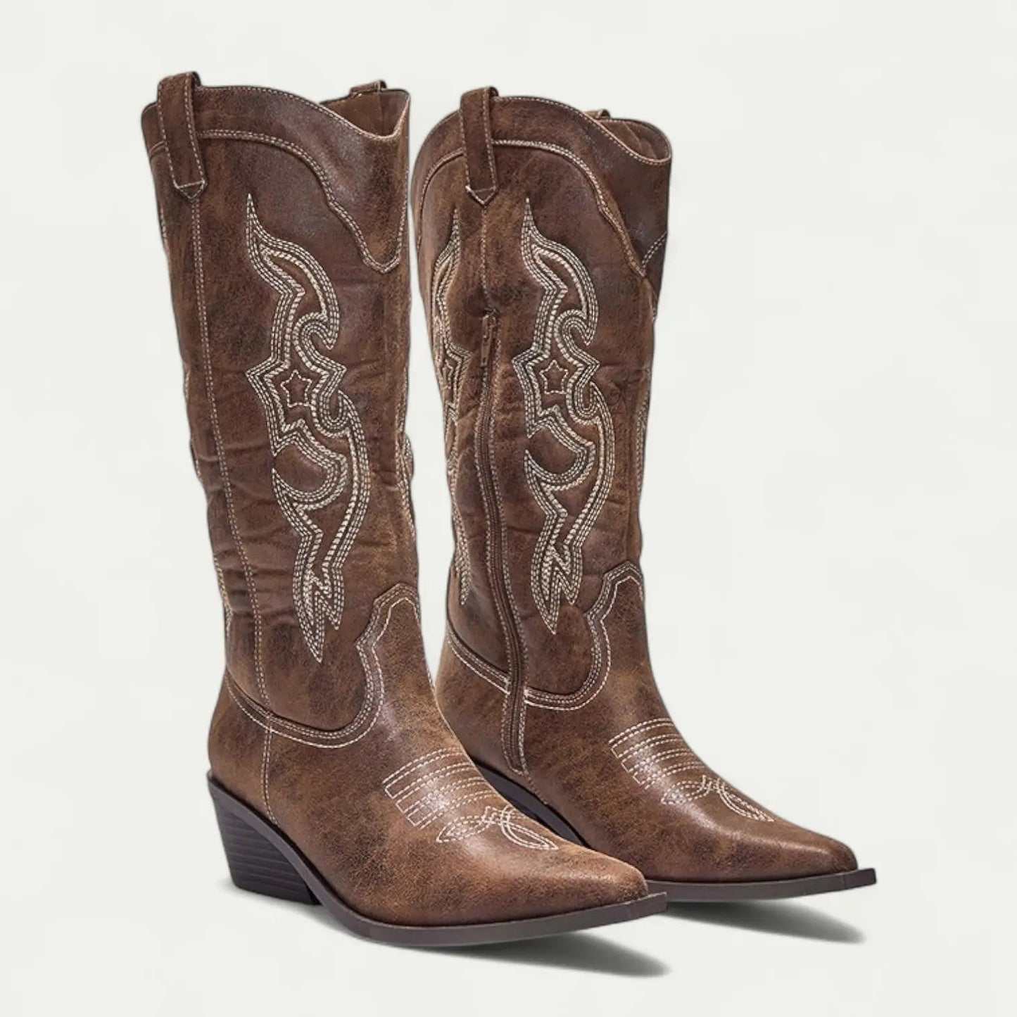 Tall Riding Boots - High Heel Western Boots for Women