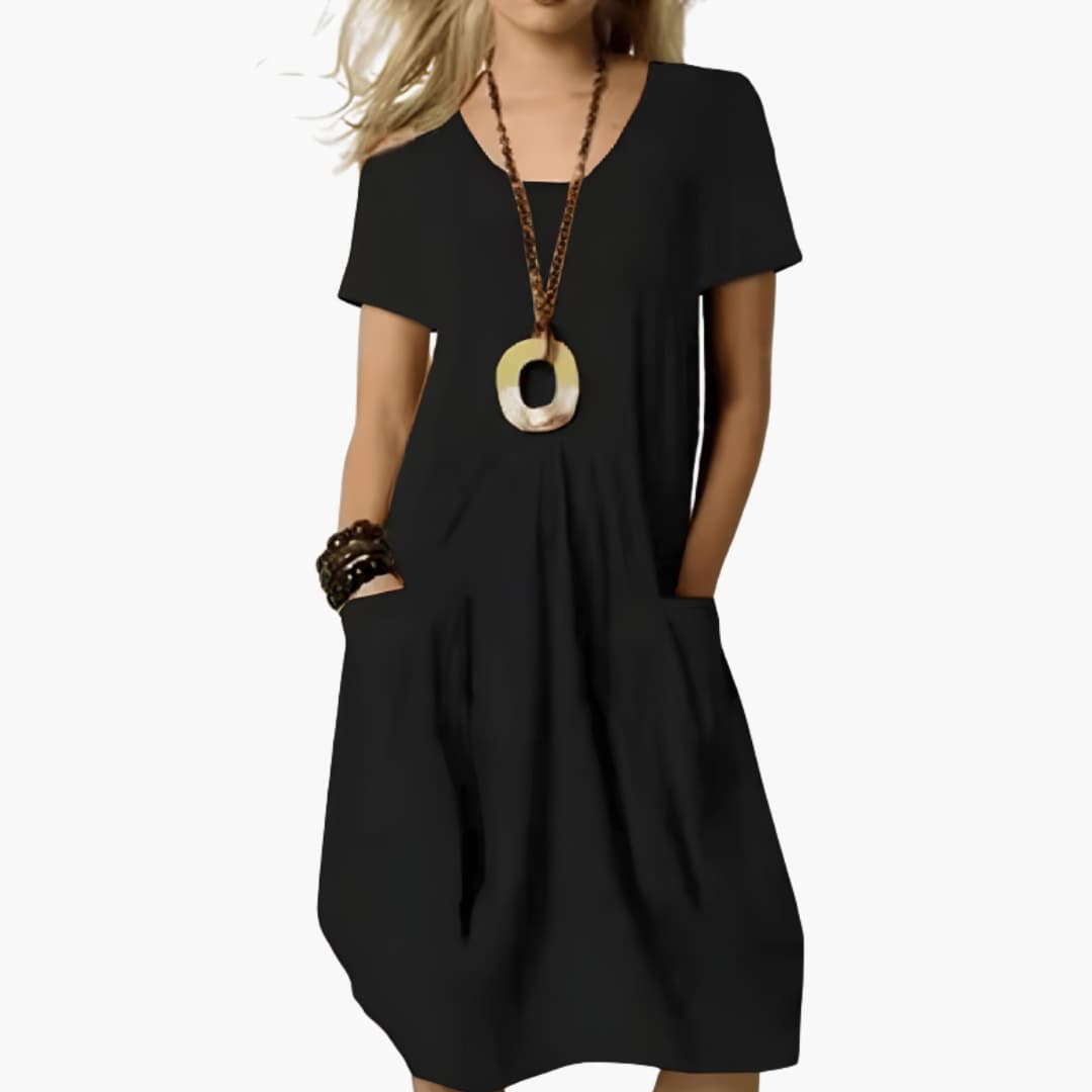 Simple Classic A-Line Women's Dress