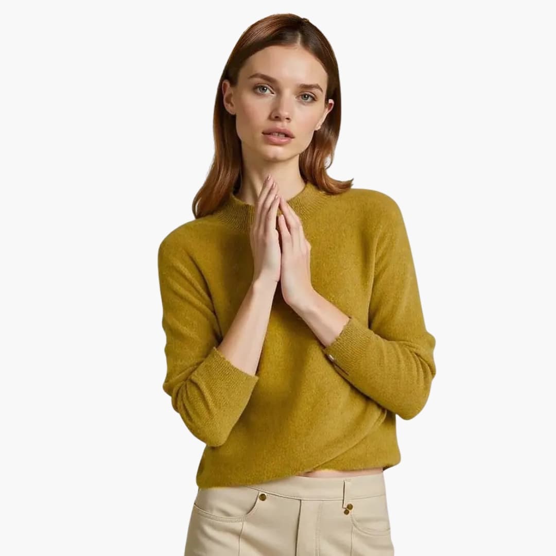 Soft Women's Crew Neck Warm Sweater