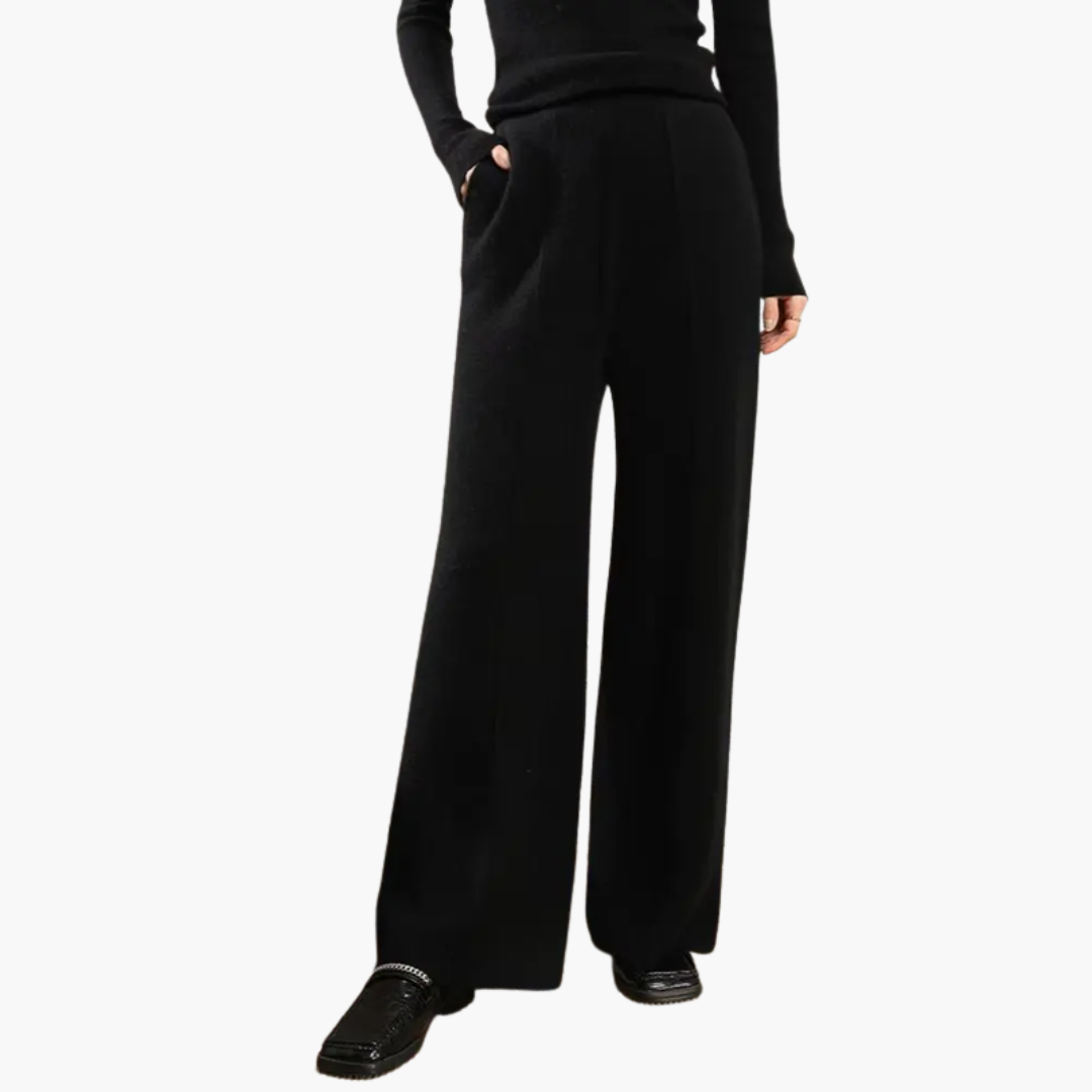 Comfortable Women's Wide Leg Stretch Trousers