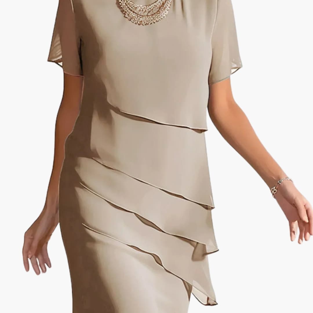 Ladies' Sleeveless Crew Neck Dress