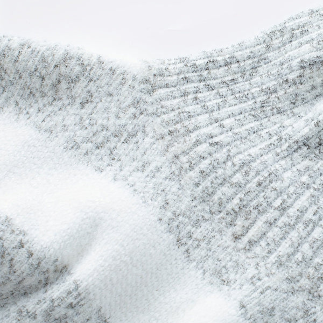 Classic Striped Crew Neck Long Sleeve Sweater