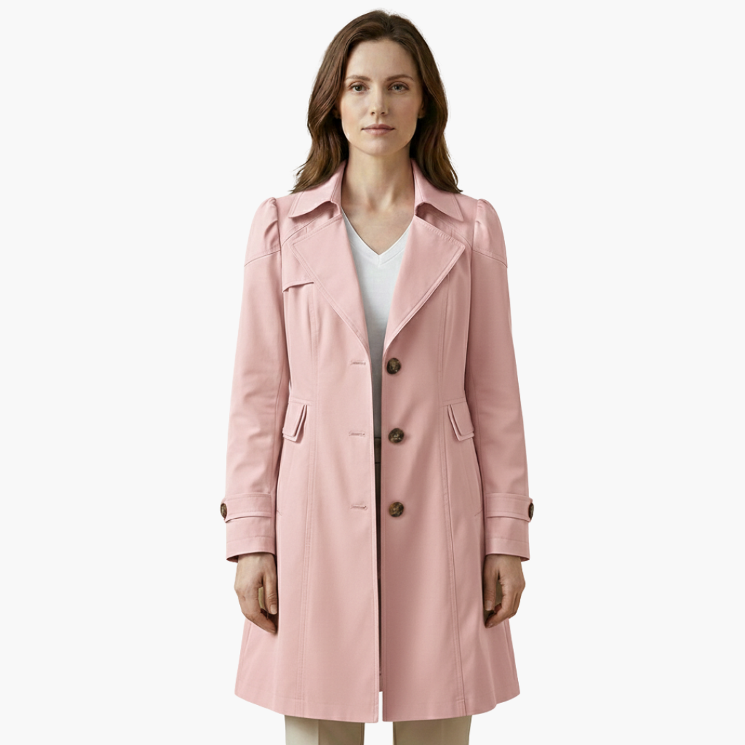 Ladies' Classic Belted Trench Coat