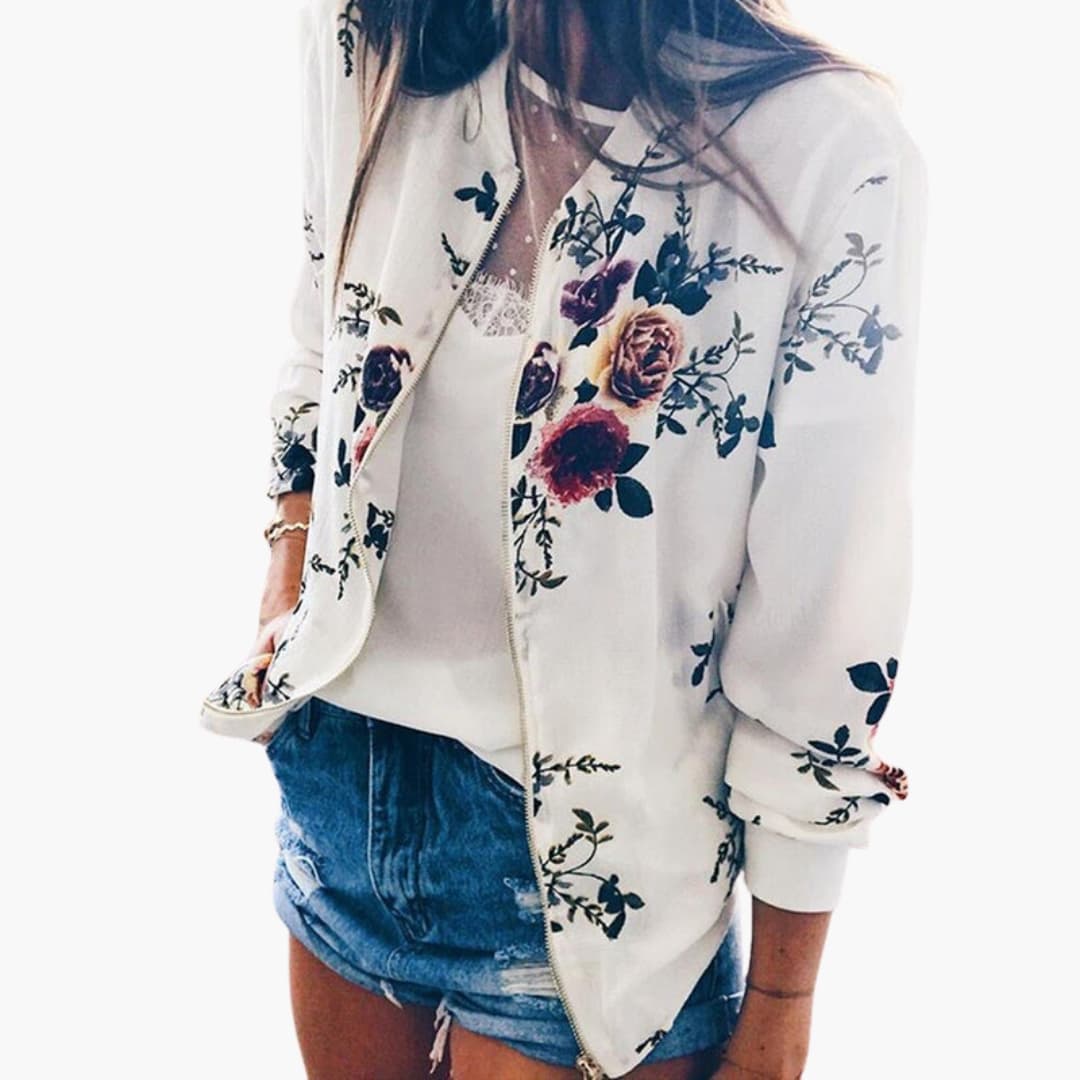 Ladies' City Windbreaker Jacket with Zip Pockets
