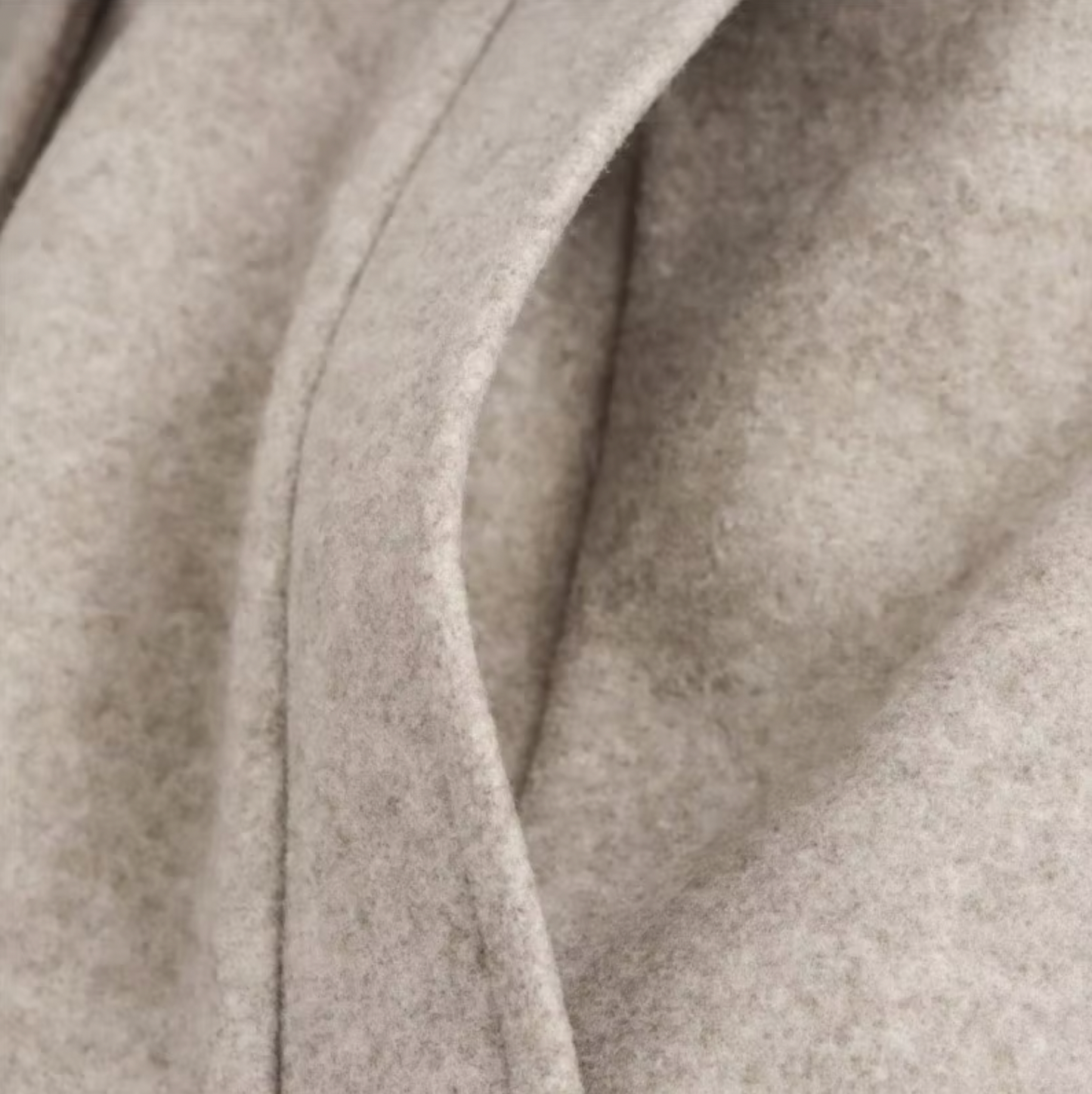 Classic Tan Trench Coat with Faux Fur Trim