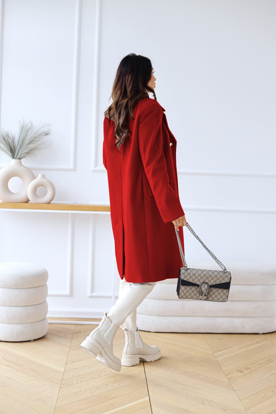 Warm Women's Classic Double Layer Winter Coat