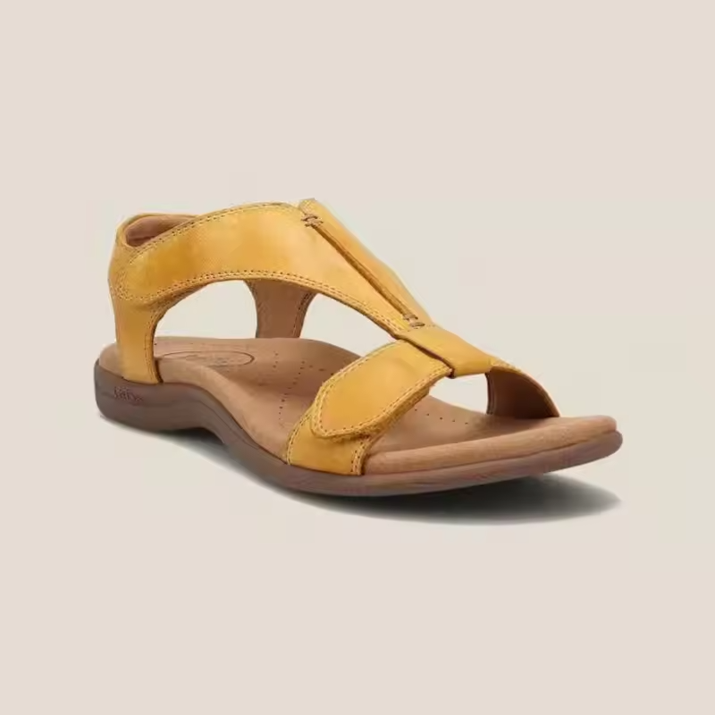 Comfortable Summer Toe Strap Heeled Sandals