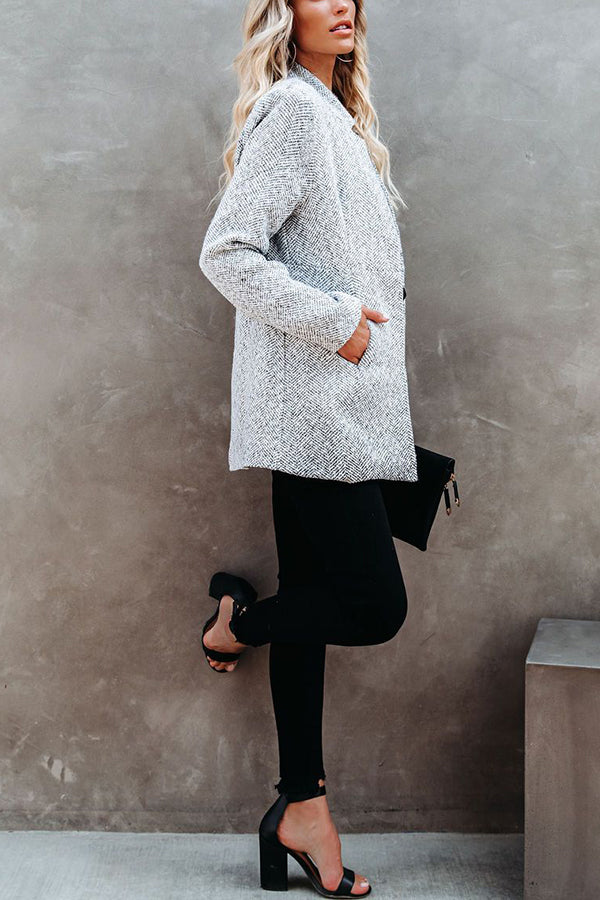 Classic Grey Trench Coat for Women