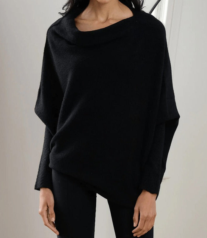 Fashionable Loose Fit Crew Neck Sweater