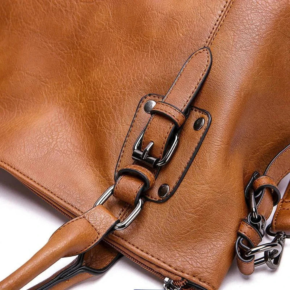Eco Friendly Faux Leather Tote Handbag