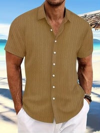 Lightweight Casual Mens Short Sleeve Top
