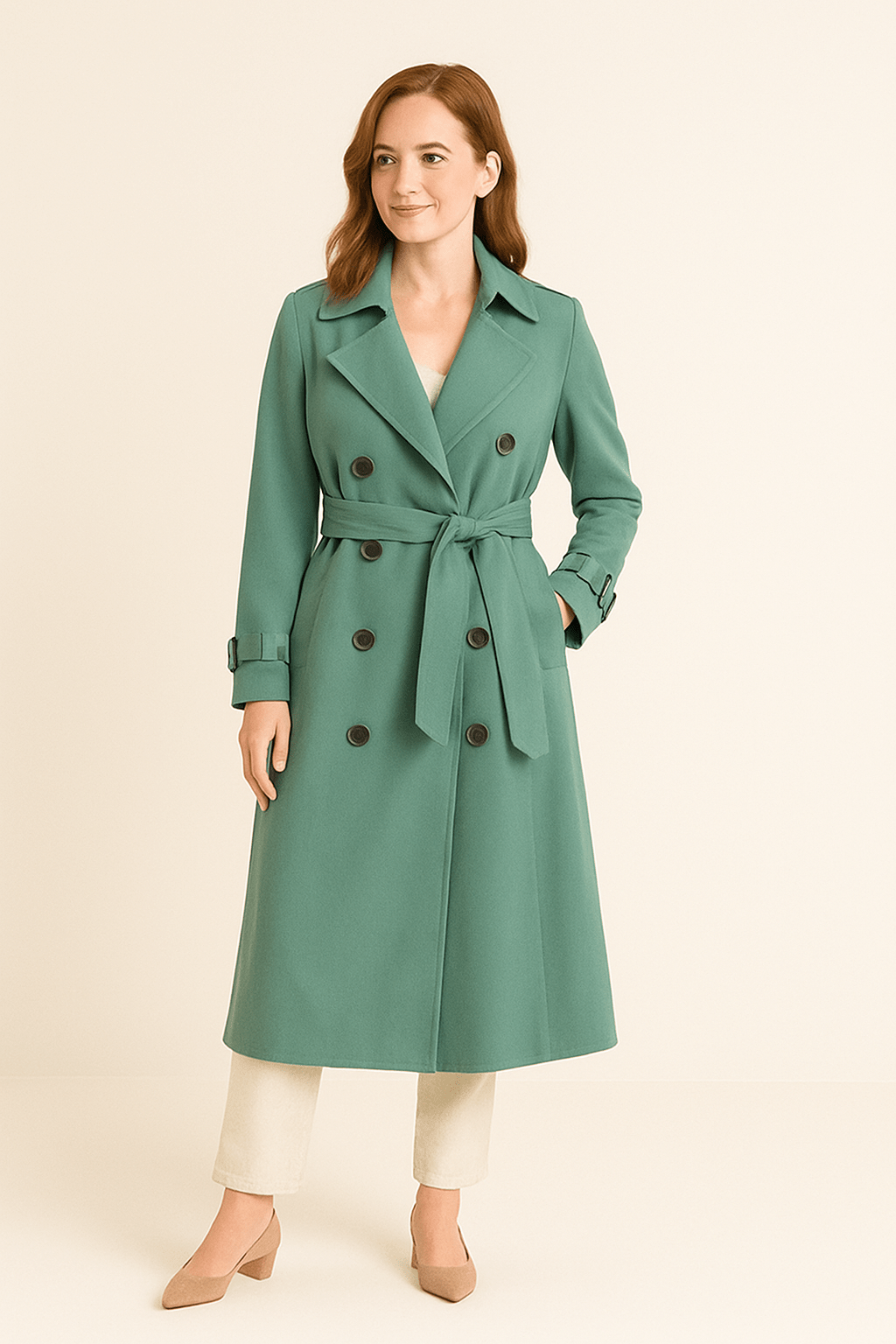 Classic Fit Women's Trench Coat