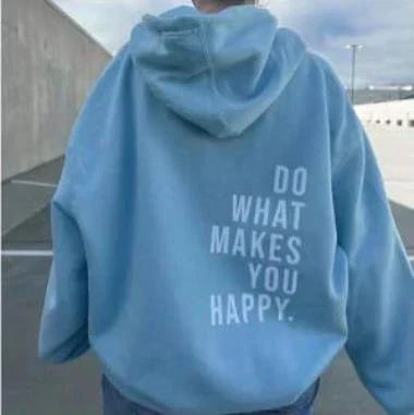 Motivational Quote Hoodie for Ladies