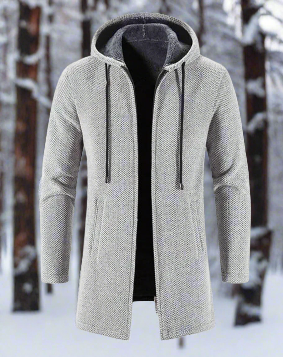 Classic Men's Long Warm Parka Coat