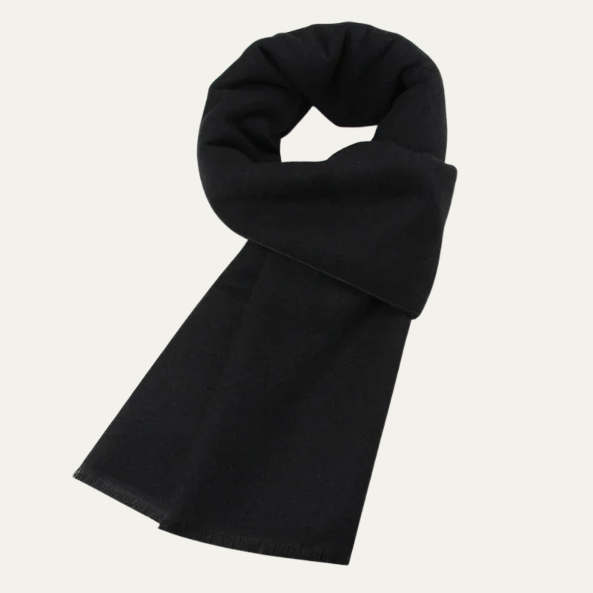 Cozy Mens Plaid Wool Scarf