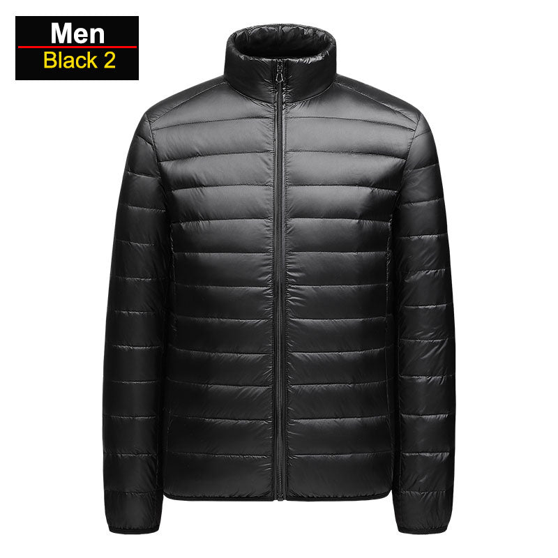 Lightweight Men's Down Puffer Coat