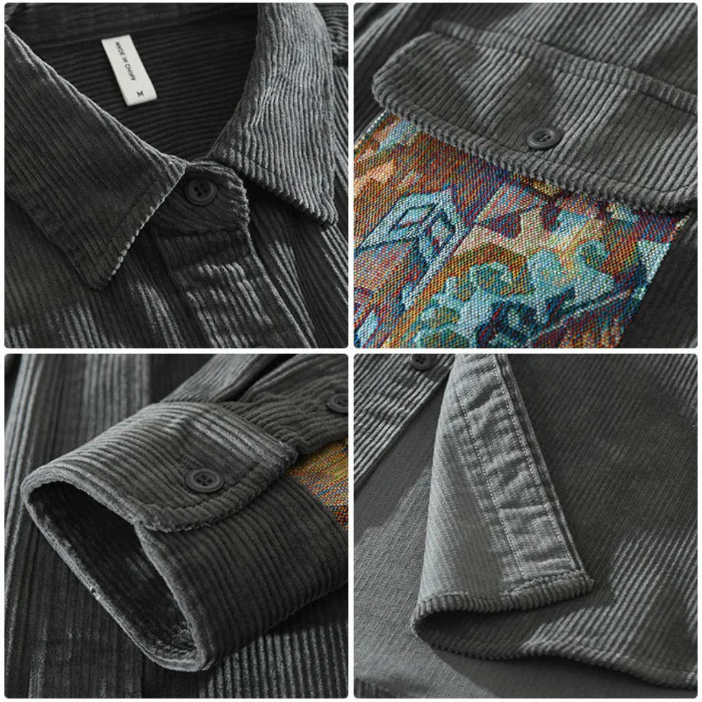 Traditional Mens Long Sleeve Classic Shirt