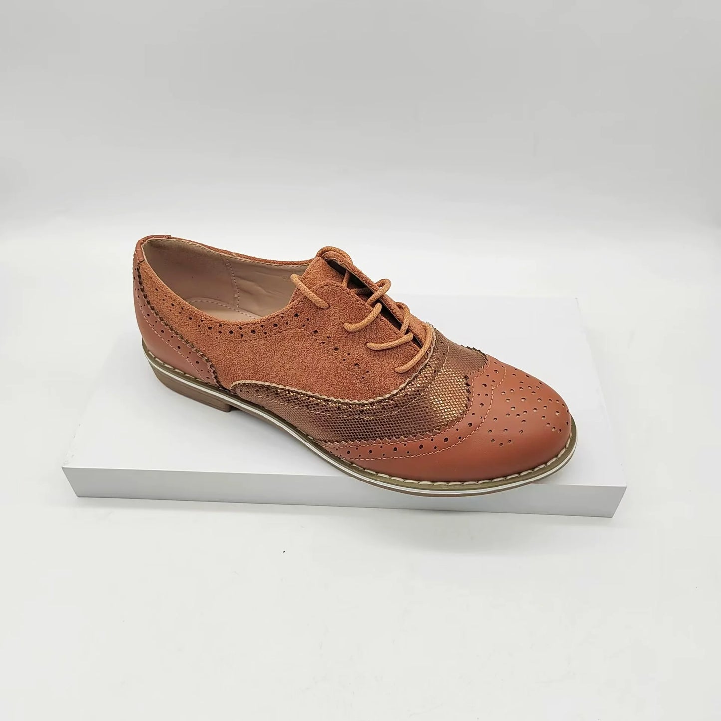 Classic Lace Up Leather Oxford Shoes
