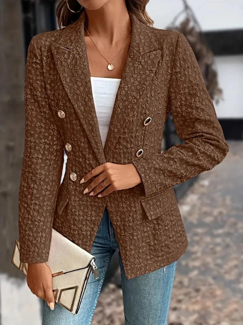 Image of Carmen | Women's Double Breasted Blazer
