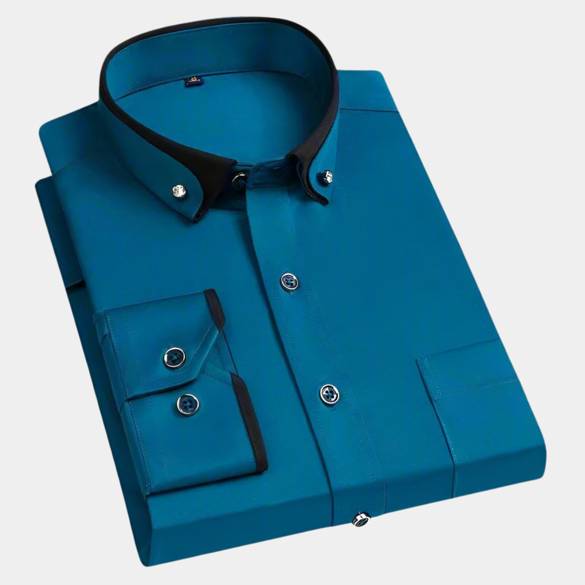 Image of Clyde | Men's Button-Down Long Sleeve Shirt