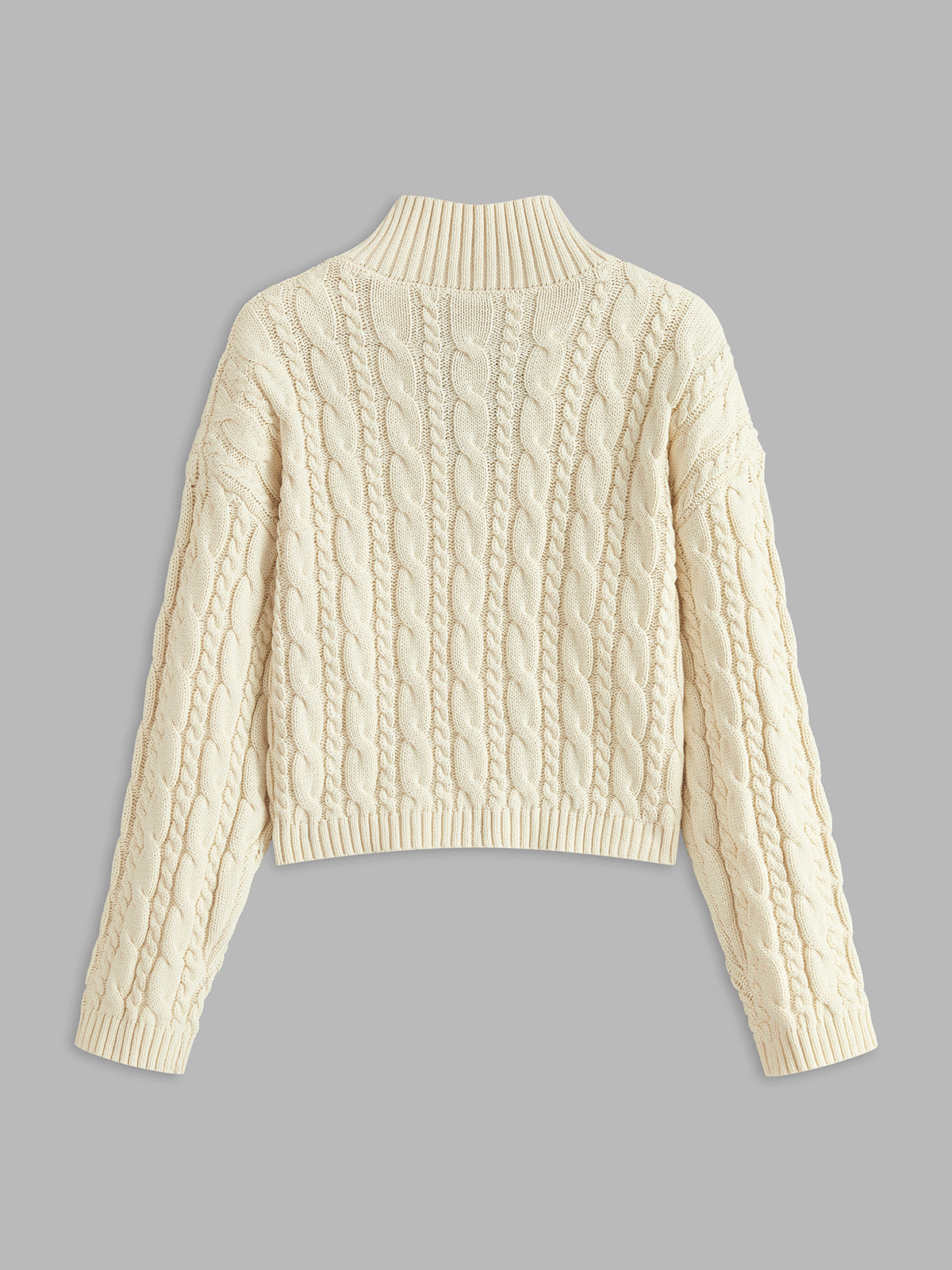 Soft Round Neck Casual Knit Shirt