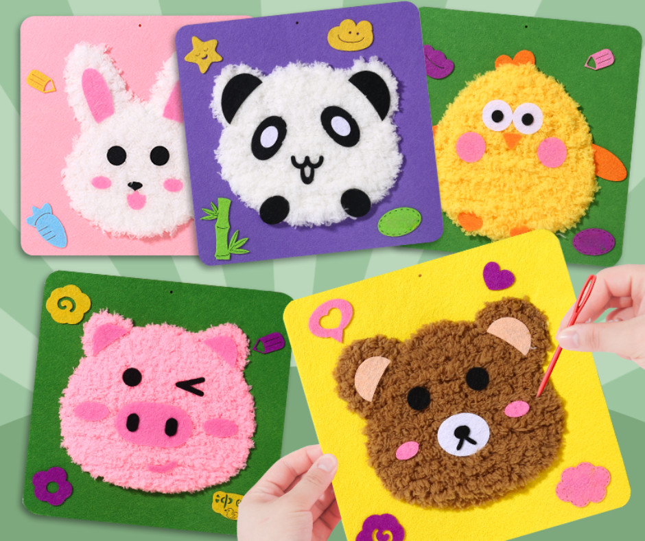 Fun DIY Sewing Kit for Children - Pexav
