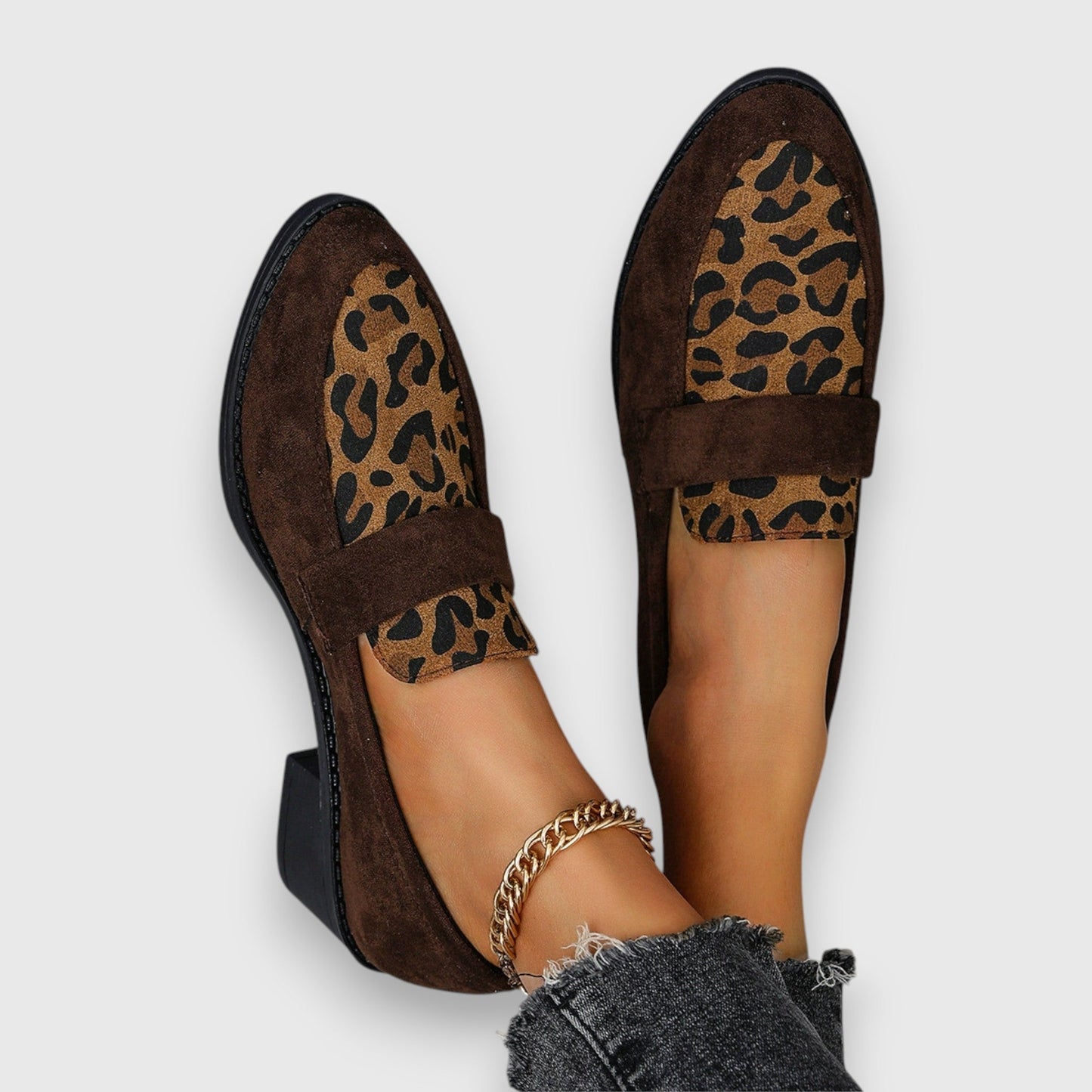 Soft Leather Slip On Shoes