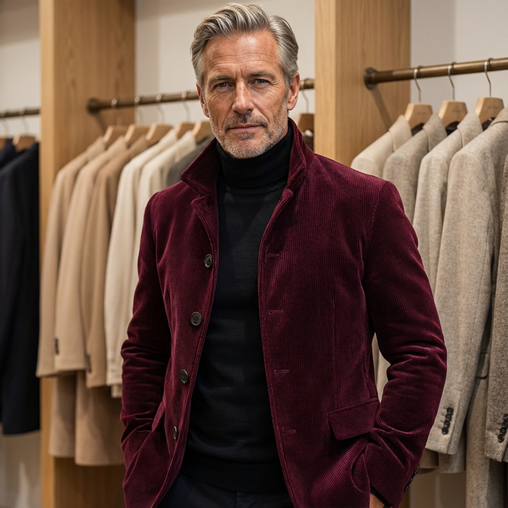 Image of Don | Men's Button-Down Casual Jacket