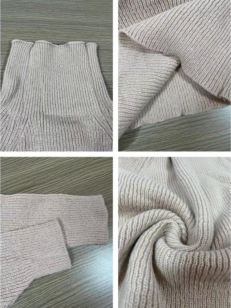 Soft Women's Crew Neck Sweater Dress