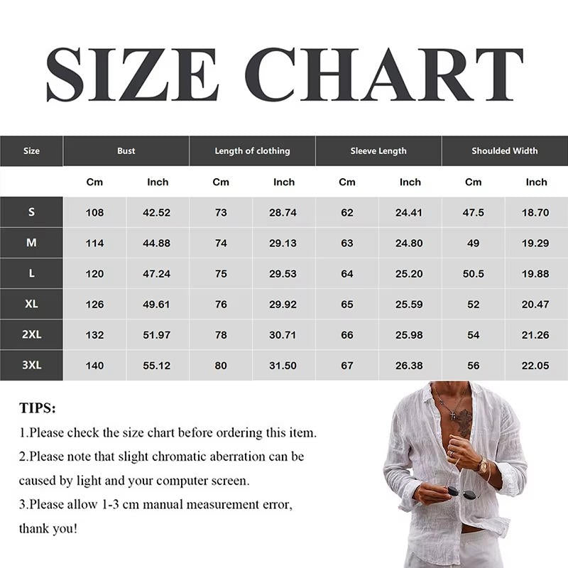 Casual Summer Mens Cotton Shirts