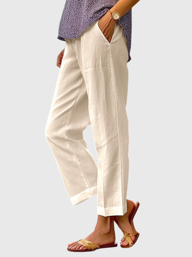 Stylish Ladies' Slim Fit Trousers