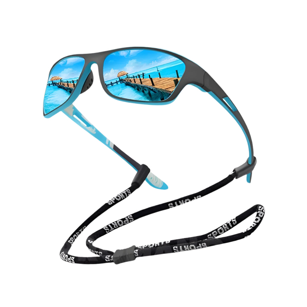 Polarized Sports Sunglasses - Clear Lens, Total Comfort