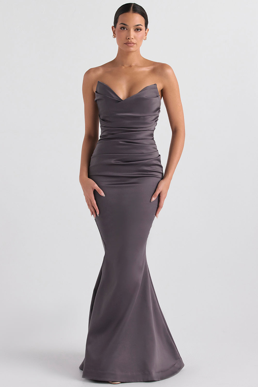 Luxurious Satin Mermaid Gown for Women