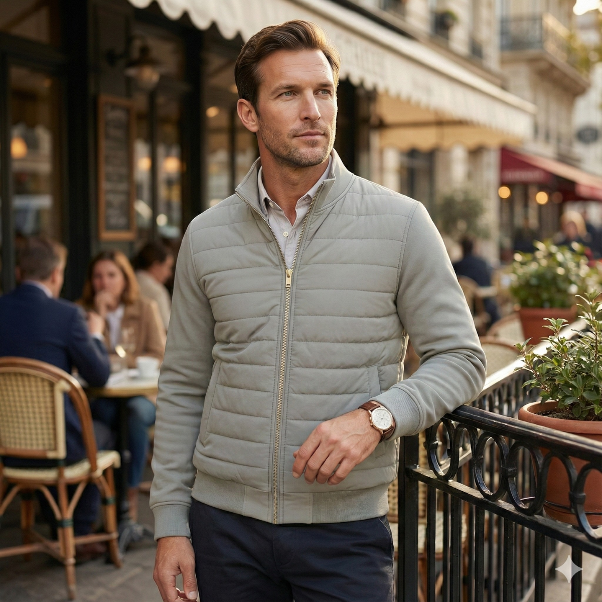 Warm Waterproof Men's Puffer Jacket