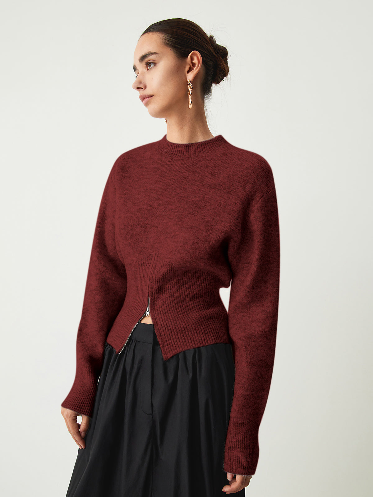Soft Pullover Fleece Sweater