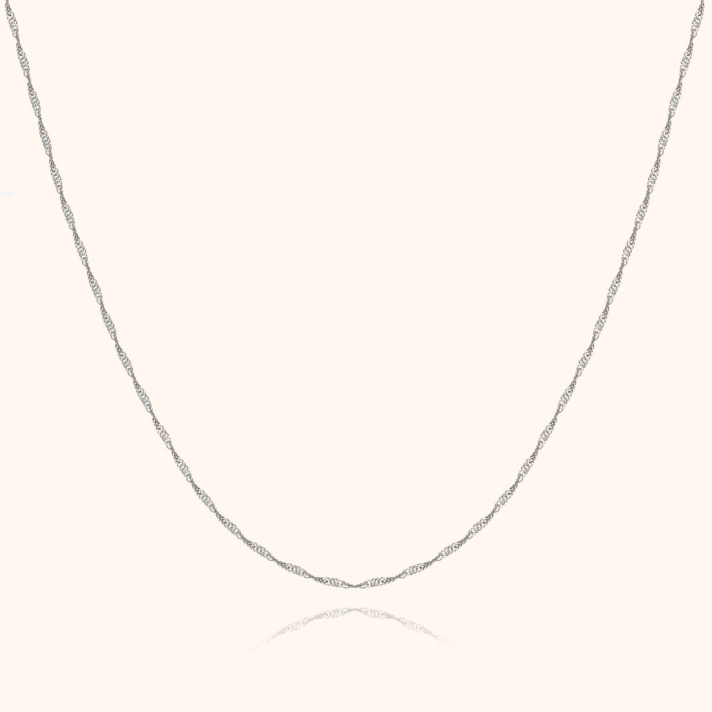 Hanging Necklace - Aurélie-Silver-Nora Luxe