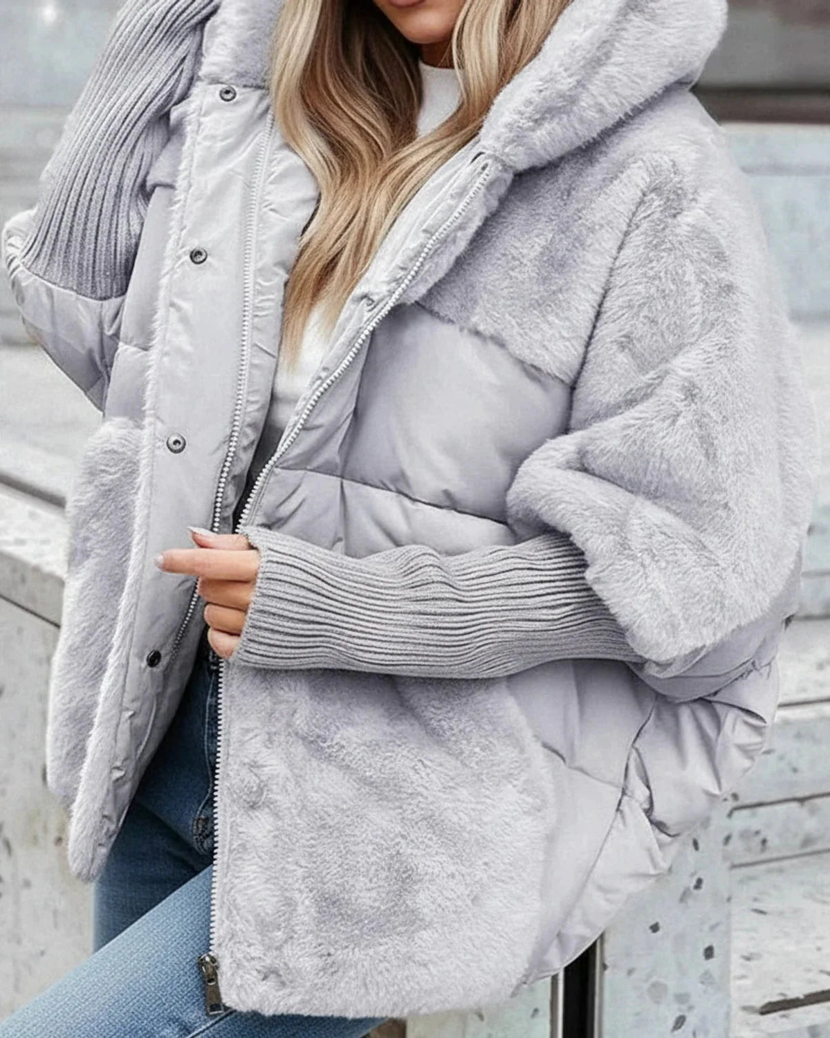 Soft Plush Women's Winter Coat