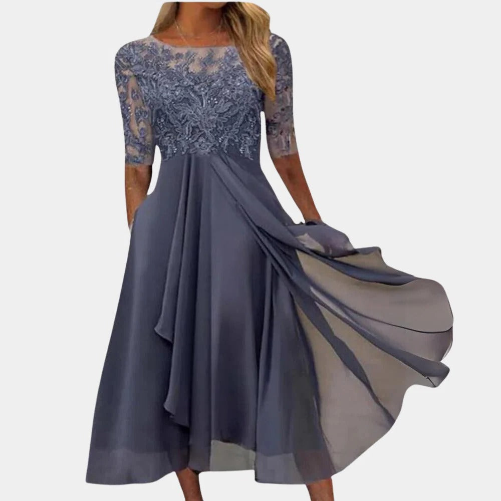Elegant Floral Sundress for Women