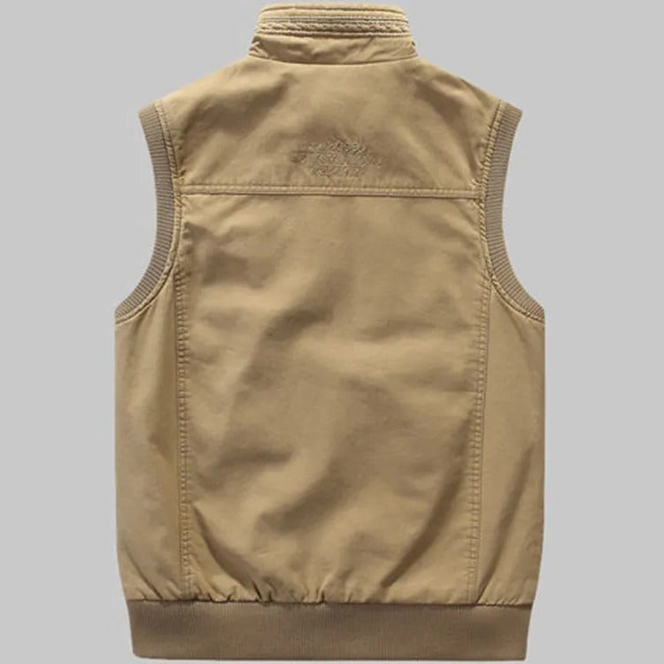 Classic Mens Multi Pocket Waistcoat