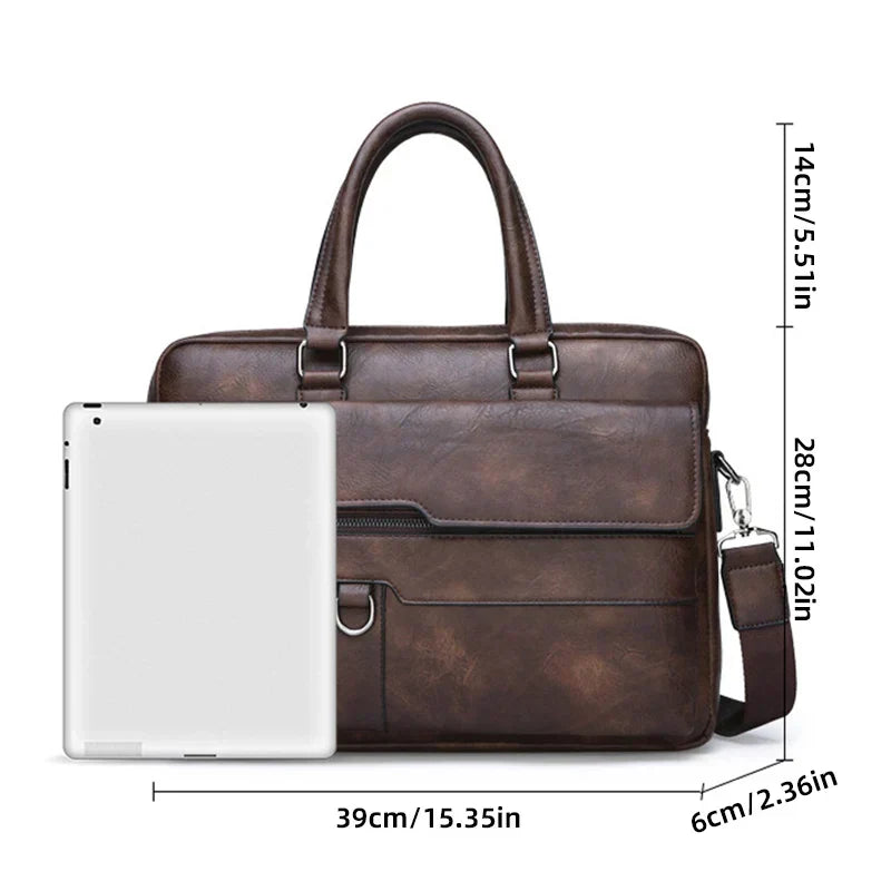 Stylish Genuine Leather Mens Shoulder Bag