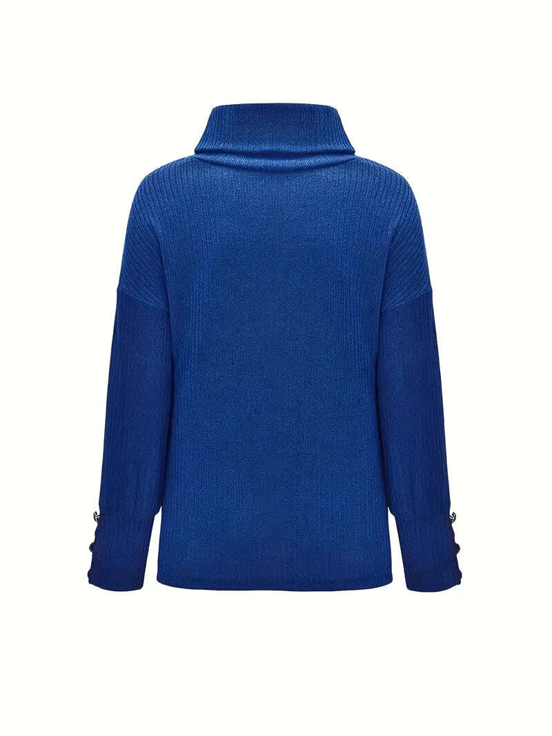 Soft Women's Crew Neck Winter Sweater