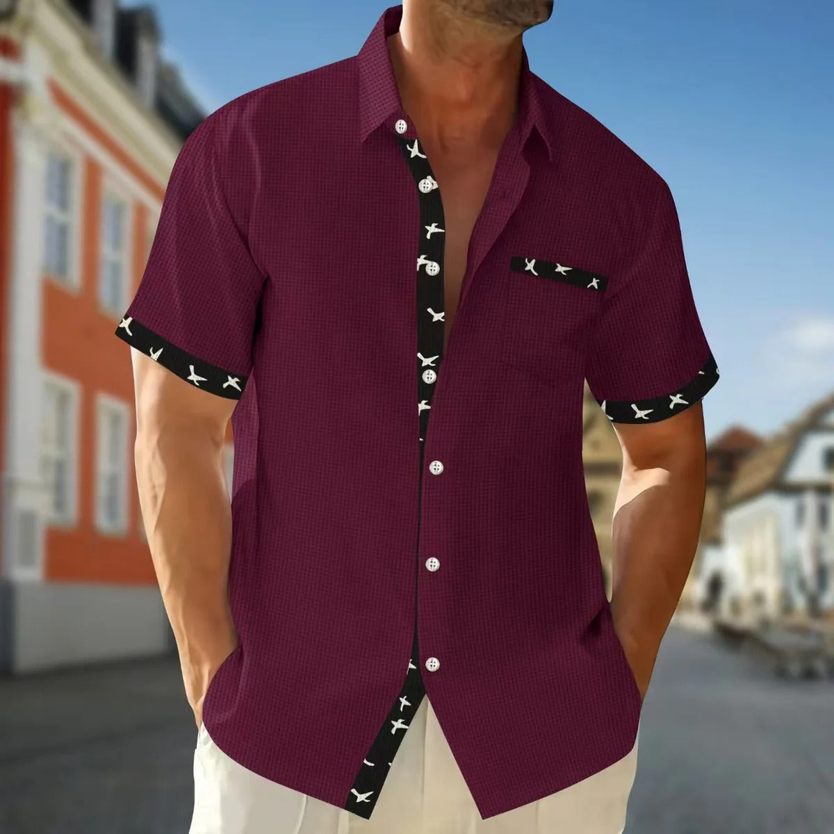 Classic Casual Cotton Shirt for Men