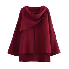 Soft Knit Oversized Women's Coat