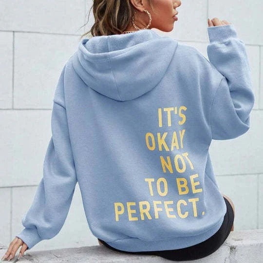 Comfy Women's Long Sleeve Hooded Sweatshirt