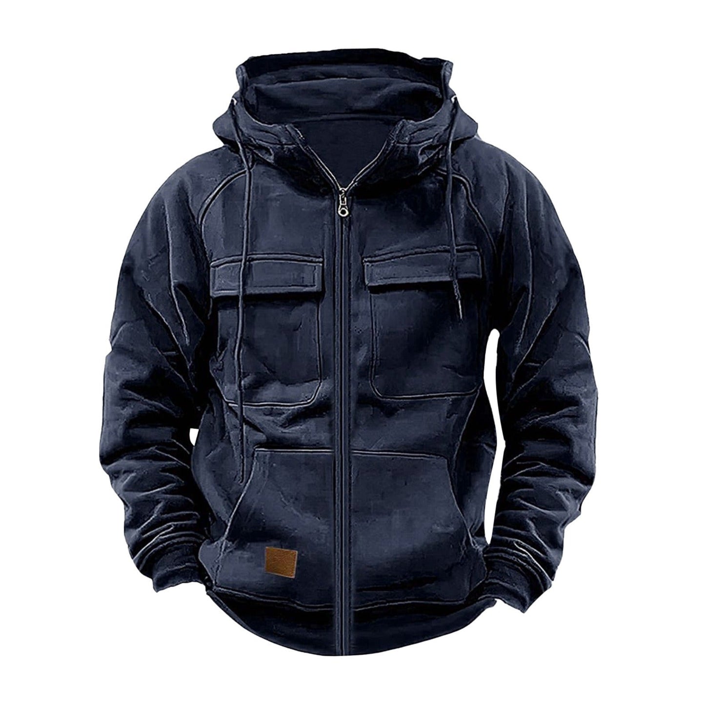 Comfortable Mens Fleece Hoodie with Zip