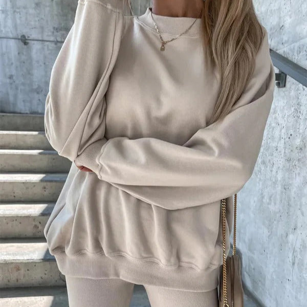 Comfy Women's Crew Neck Sweatshirt
