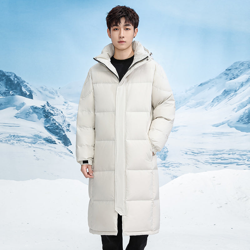 Warm Waterproof Men's Down Parka Coat