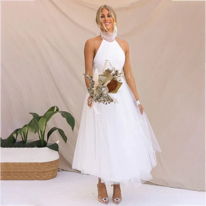 Elegant Women's Wedding Party Dress