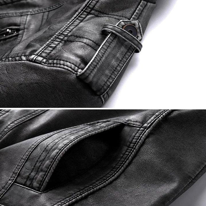 Premium Lincoln Genuine Leather Coat