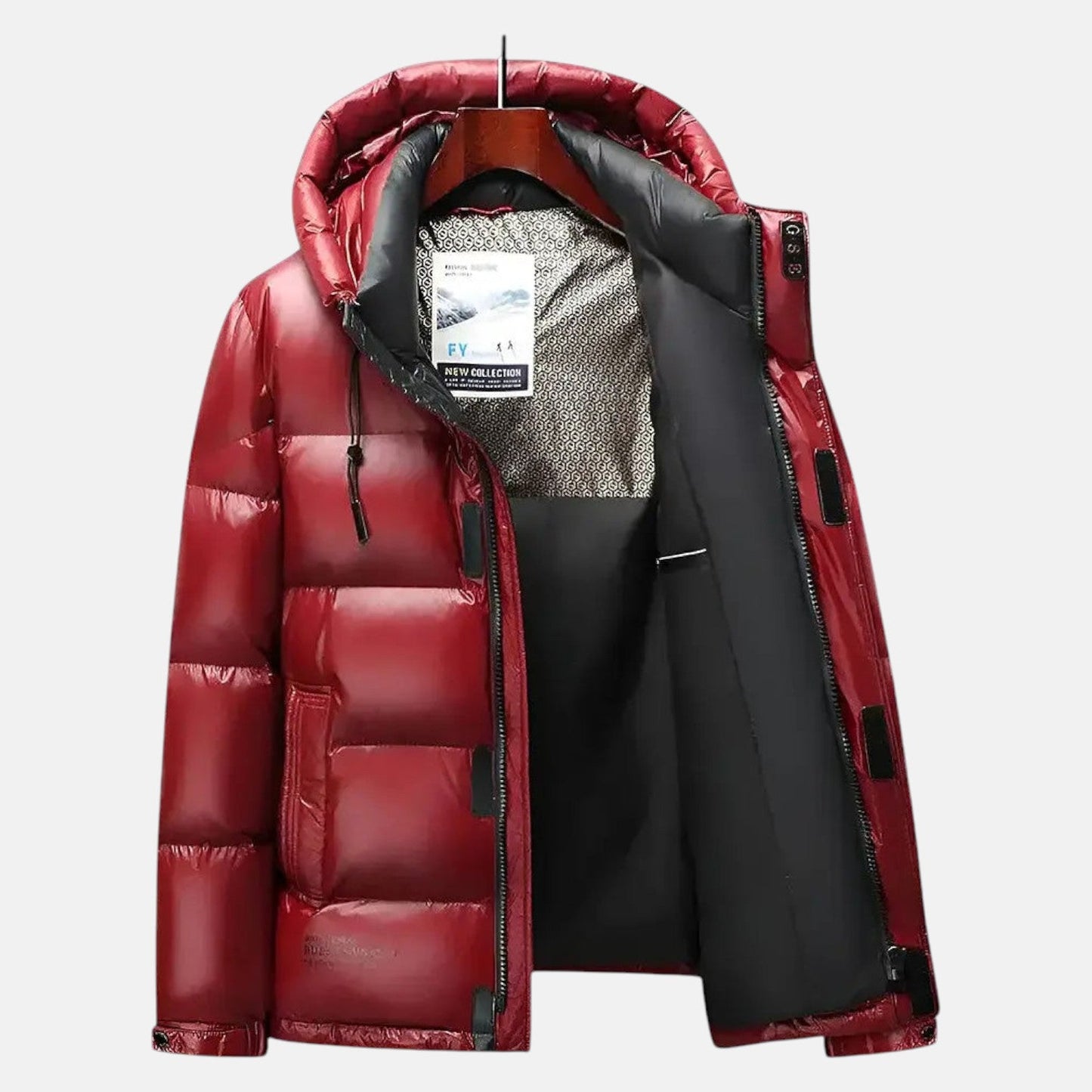 Warm Waterproof Hooded Puffer Coat